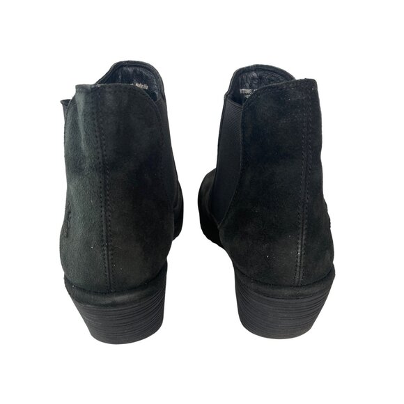 FLY London Leather Ankle Boots - Wote in Black EU 41 US 10 - Picture 7 of 16